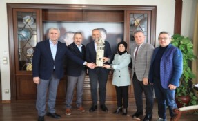 RİDEVA Başkanı Recep Albayrak’tan Ahmet Poyraz’a Ziyaret