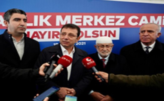 Yapımı Tamamlanan Soğanlık Merkez Camii Törenle Açıldı