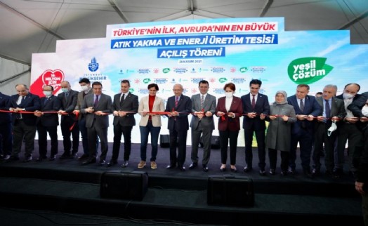 Avrupa’nın en büyük ‘Atık Yakma ve Enerji Üretim Tesisi hizmete girdi