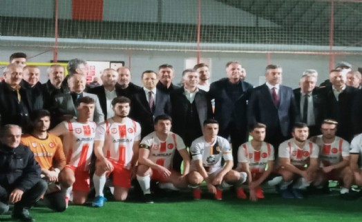 Başkan Kızılkaya ŞADER Ağva Civar Köyleri Dostluk Turnuvası’nın açılışına katıldı