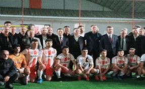 Başkan Kızılkaya ŞADER Ağva Civar Köyleri Dostluk Turnuvası’nın açılışına katıldı