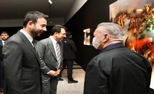 Beşiktaş’ta ‘Hayat Seninle Güzel’ sergisi ziyaretçilere açıldı