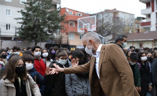 Başkan Poyraz öğrencilerle buluştu