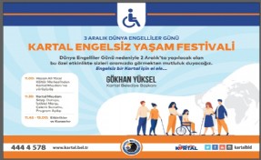 Kartal Belediyesi’nden “Engelsiz Yaşam Festivali”