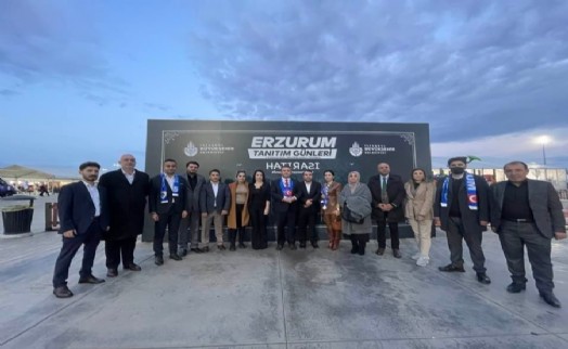 Başkan Seyit Ahmet Gün Erzurum Tanıtım Günleri’ne katıldı