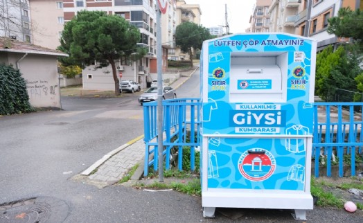 Maltepe’de giysi kumbaraları yenileniyor