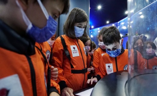 Kağıthaneli çocukların uzay yolculuğu heyecanı