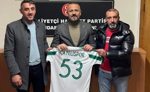 Başkan Karali, Çayelispor yöneticilerini ağırladı