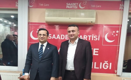 Başkan Kızılkaya’dan Saadet Partisi Ümraniye’ye nezaket ziyareti