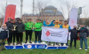 Ümraniye Belediyesi sporcuları yeni bir başarıya imza attı