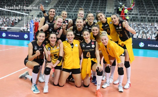 VAKIFBANK, ÜST ÜSTE 12'NCİ KEZ ÇEYREK FİNALDE