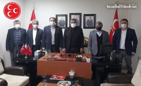 YENİKÖY KALKINDIRMA DERNEĞİ’NDEN MHP ÇEKMEKÖY’E ZİYARET