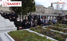 NECMETTİN ERBAKAN KABRİ BAŞINDA ANILDI