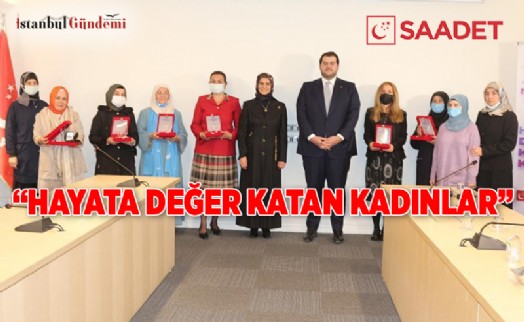 SAADET İSTANBUL KADIN KOLLARI’NDAN ÖZEL PROGRAM