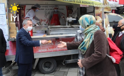 İYİ PARTİ ÜMRANİYE’DEN HAYIR LOKMASI