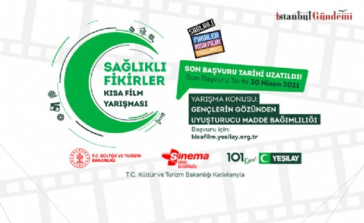 YEŞİLAY’IN SAĞLIKLI FİKİRLER KISA FİLM YARIŞMASI’NIN SON BAŞVURU TARİHİ 30 NİSAN’A UZATILDI