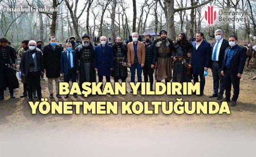 BAŞKAN YILDIRIM, ‘UYANIŞ: BÜYÜK SELÇUKLU’ SETİNİN KONUĞU OLDU