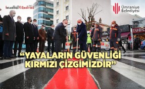 ÜMRANİYE ÇİZGİSİNİ ÇEKTİ