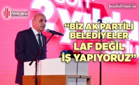 ÜMRANİYE BELEDİYESİ İKİ YILLIK FAALİYETİNİ ÖZEL BİR LANSMAN İLE SERGİLEDİ