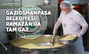 GAZİOSMANPAŞA’DA HEM İFTARLIK HEM SAHURLUK YEMEK YARDIMI