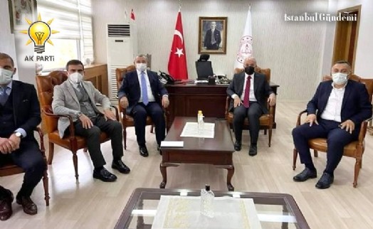 AK PARTİ ATAŞEHİR’DEN YUSUF BÜYÜK’E ZİYARET