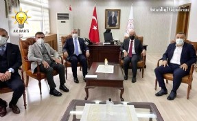 AK PARTİ ATAŞEHİR’DEN YUSUF BÜYÜK’E ZİYARET