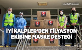 İYİ KALPLER DERNEĞİ’NDEN BAYRAMPAŞA COVİD MERKEZİ’NE 5 BİN ADET DLR MASKE DESTEĞİ