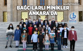 BAĞCILARLI ÇOCUKLAR, 23 NİSAN’IN COŞKUSUNU ANKARA’DA YAŞADI