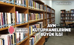 ÜMRANİYE’DE AVM KÜTÜPHANELERİ BÜYÜK İLGİ GÖRÜYOR