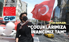 CHP ŞİŞLİ YÖNETİMİ ÇOCUKLARA BIRAKTI