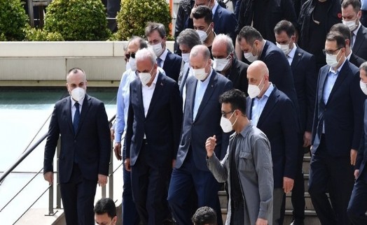 BAŞKAN YILDIRIM’IN BABASI SON YOLCULUĞUNA UĞURLANDI
