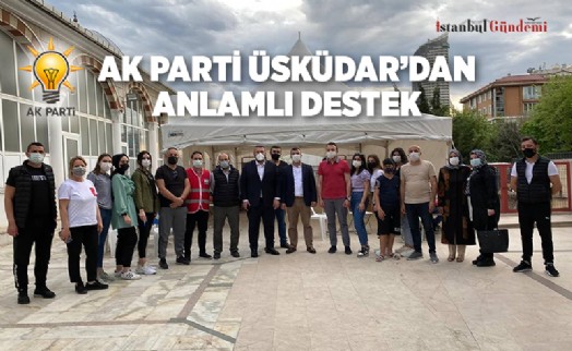 AK PARTİ ÜSKÜDAR TAM KADRO KAN BAĞIŞLADI