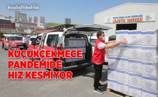 KÜÇÜKÇEKMECE’DE KORONAVİRÜSLE MÜCADELE ARALIKSIZ SÜRÜYOR