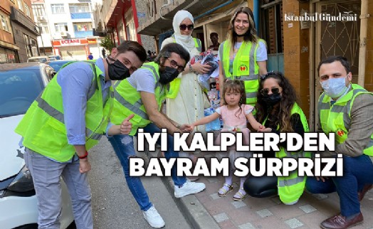 İYİ KALPLER DERNEĞİ YÜZLERCE ÇOCUĞU BAYRAMDA SEVİNDİRDİ