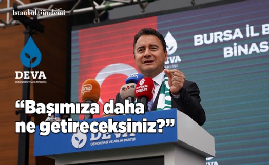 ALİ BABACAN’DAN ‘BUNLAR İYİ GÜNLER’ SÖZLERİNE TEPKİ