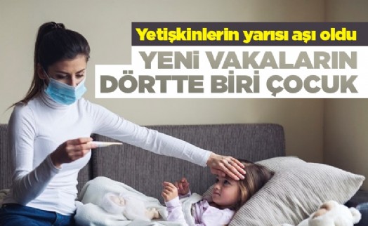 Yeni vakaların dörtte biri çocuk