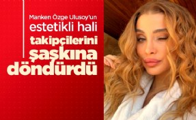 Manken Özge Ulusoy'un estetikli hali takipçilerini şaşkına döndürdü