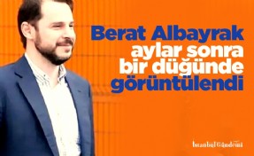 Berat Albayrak aylar sonra bir düğünde görüntülendi