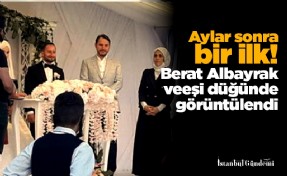 Aylar sonra bir ilk! Berat Albayrak ve eşi düğünde görüntülendi