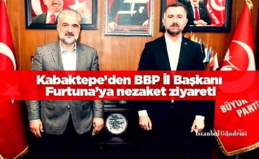 Kabaktepe’den BBP İl Başkanı Furtuna’ya nezaket ziyareti