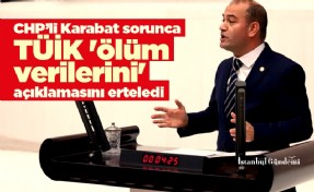 CHP’li Karabat sorunca TÜİK 'ölüm verilerini' açıklamasını erteledi
