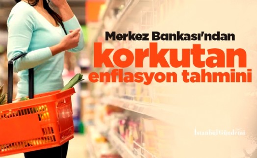 Merkez Bankası'ndan korkutan enflasyon tahmini