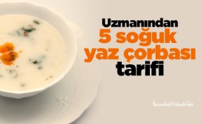 Uzmanından 5 soğuk yaz çorbası tarifi