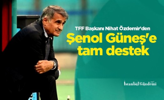 TFF Başkanı Nihat Özdemir'den Şenol Güneş'e tam destek