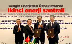 Cengiz Enerji’den Özbekistan’a ikinci enerji santrali