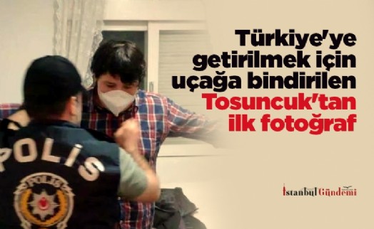 Son dakika: Türkiye'ye getirilmek için uçağa bindirilen Tosuncuk'tan ilk fotoğraflar geldi