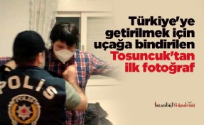 Son dakika: Türkiye'ye getirilmek için uçağa bindirilen Tosuncuk'tan ilk fotoğraflar geldi