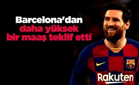 PSG, Messi'ye Barcelona'dan daha yüksek bir maaş teklif etti