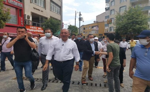 Gürsel Tekin Bağcılar’da Esnaf ve Vatandaşları Dinledi