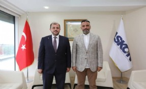 Hüseyin Terzi, ASKON Başkanı Orhan Aydın’ı Ziyaret Etti